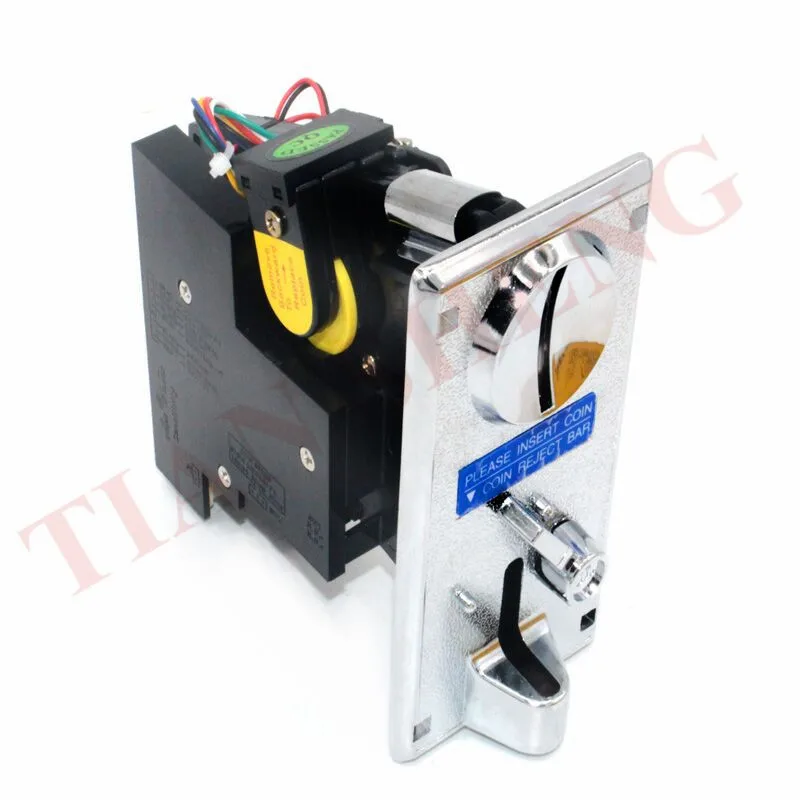 CL-1006 custom Zinc Alloy Comparable CPU Coin acceptor Electronic Coin mech single value coin validator for arcade game machine