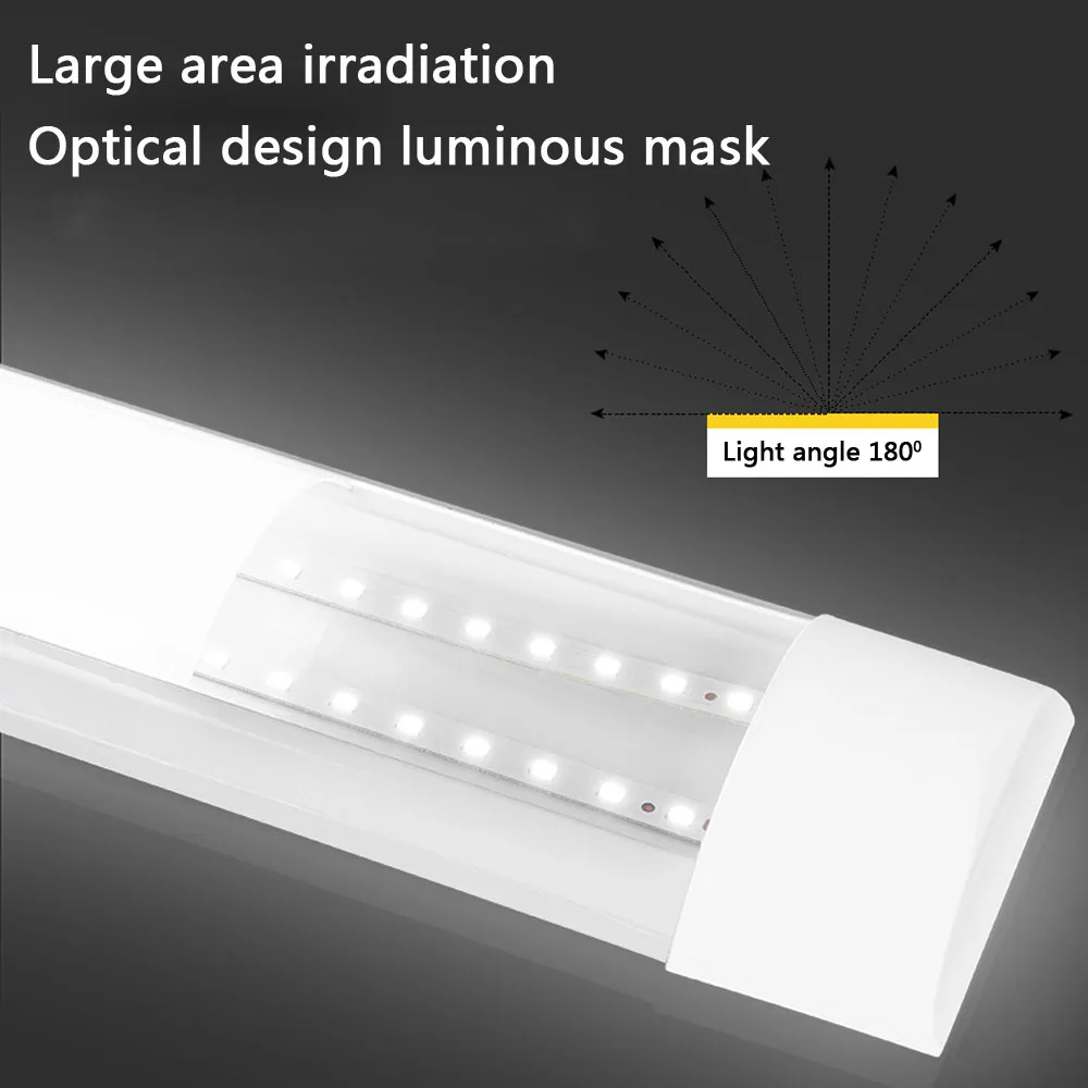 Led Tube Light 10W 30cm 20W 56cm Bar Lights Fluorescent led for Kitchen Under Cabinet Wall Lamps Home Lighting 110V 220V