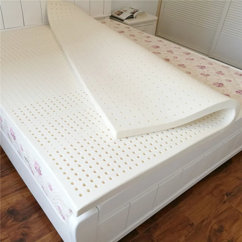 Vescovo Body Comfortable Latex Mattress 5CM Thickness Cervical Vertebra Neck Protector Single Double Twin Queen Size