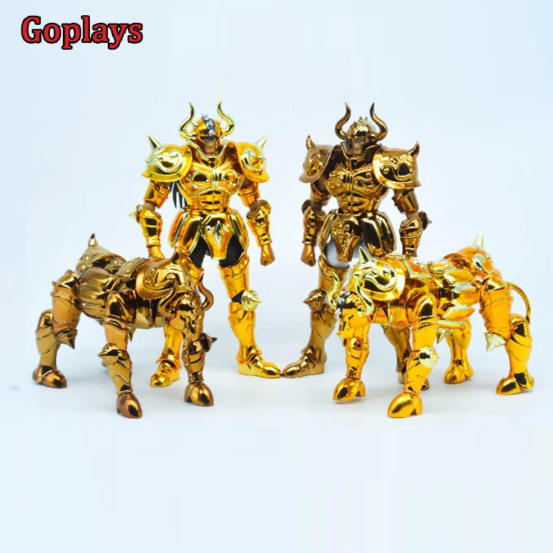 

Saint Seiya Mini Gold OCE Taurus Aldebaran With holy Object Metal Armor Action Figure toys