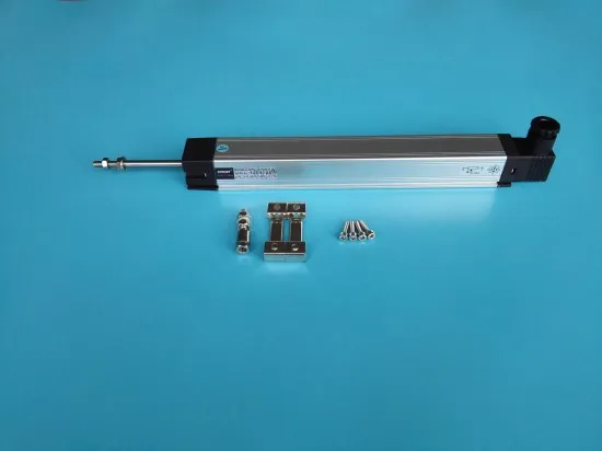 Máquina de moldagem por injeção régua eletrônica tipo haste resistência régua KTC-100mm sensor de deslocamento linear