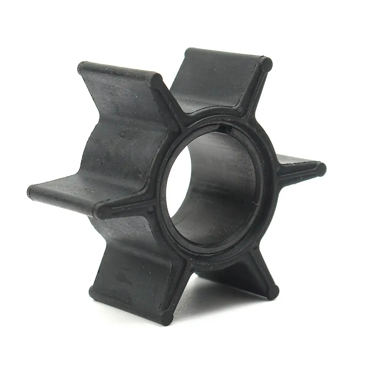 Water Pump Impeller For Tohatsu &Mercury 25/30/40HP Outboard Motor 345-65021-0 / 18-8923 Black Rubber 6 Blades Boat Parts