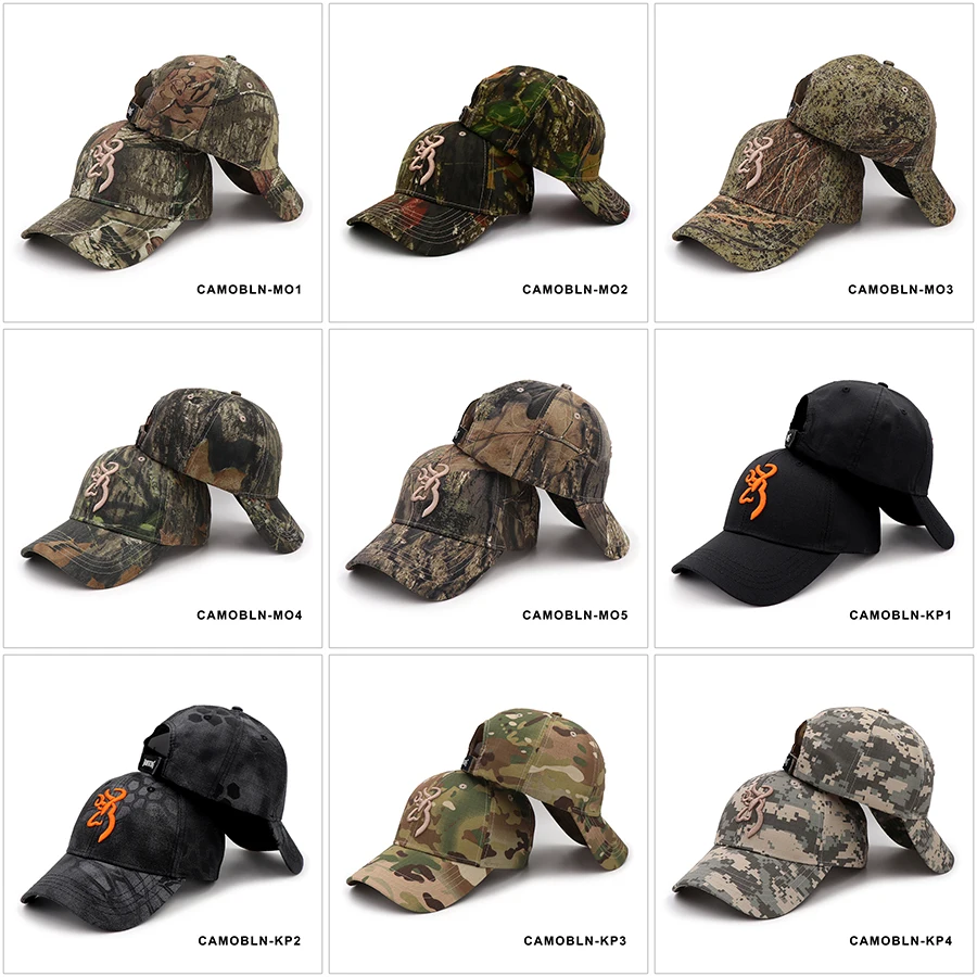 KOEP 2019 New Camo Baseball Cap Fishing Caps Men Outdoor Hunting Camouflage Jungle Hat Airsoft Tactical Hiking Casquette Hats