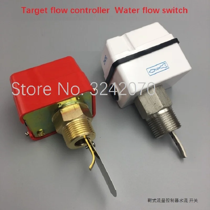 Water flow switch HFS-25 20 15 target type controller flow switch 4 points 6 points 1 inch stainless steel sealed type