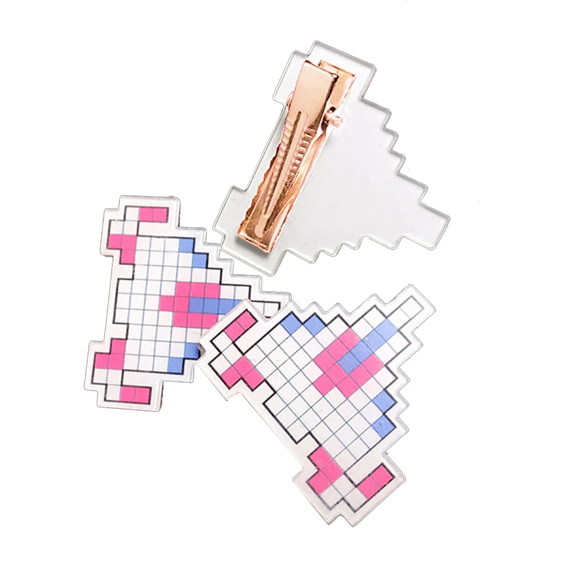 Pince à cheveux Anime pour filles, épingle à cheveux d'avion mignonne, accessoires de cosplay, Chiaki Nanami, Super recruté anronpa, 3.5x3.5cm