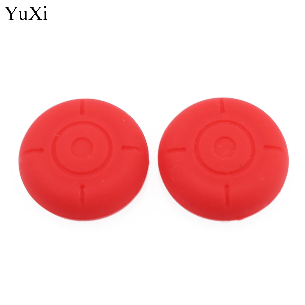 2 Silicone Thumb Stick Grip Cap Joypad Analog Joystick Cover Case For Switch Lite NS Mini Controllers Joy-Con ThumbStick