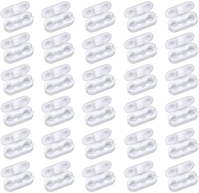 

30pcs Plastic Blind Ball Chain Cord Connectors Clips for Roller, Roman and Vertical Blinds
