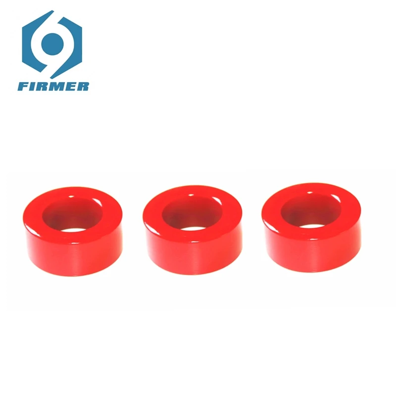 57.2*35.7*25.4mm/ OD*ID*H 10pcs Toroid Ferrite Core Toroidal Core Ferrite Chokes Ring Iron Powder Inductor Ferrite Ring Red Grey