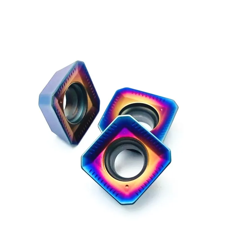 100% Original SEKT1204 colorful high-quality milling insert carbide milling cutter turning tool insert sekt 1204 cutting tools