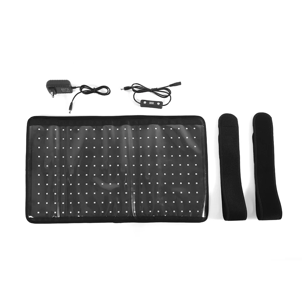 2021 660nm czerwone światło i 850nm światło podczerwone Pad, aby złagodzić ból mięśni ćwiczenia utrata masy ciała LED czerwony terapia światłem pas