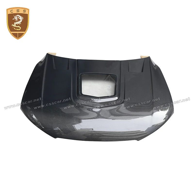 CSSYL Design Real Carbon Fiber Hood Scoop Engine Bonnet suitable for RS7 upgrade to IMP Style Front Engine Cover Car Styling