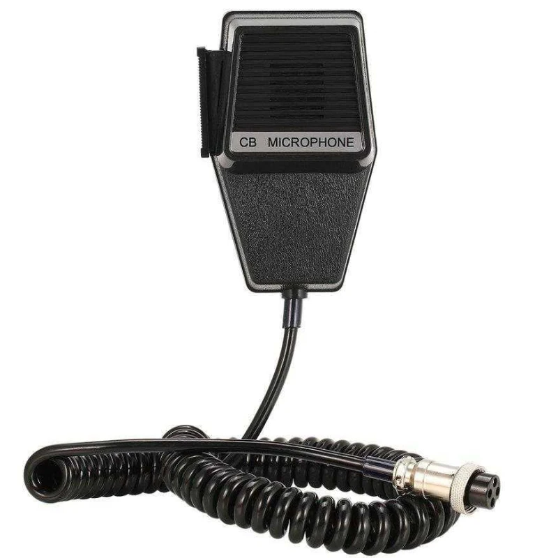 

CM4 CB Microphone Radio, Handheld Speaker Mic, 4 Pin for Cobra, Uniden Car Walkie Talkie