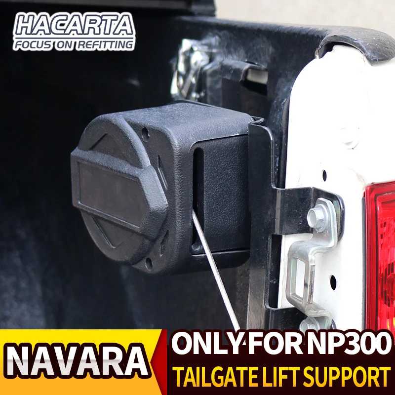 FOR NAVARA NP300 TAILGATE LIFT SUPPORT EASY Rear gate SLOW UP AND SLOW DOWN Strut Stainless Steel Gas for NAVARA accessories