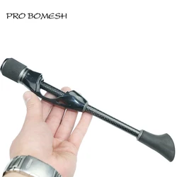 Pro Bomesh 1Set 46.5g 50g Spinning Reel Seat Handle Kit DIY Trout Fishing Rod Ice Fishing Rod Component Accessory