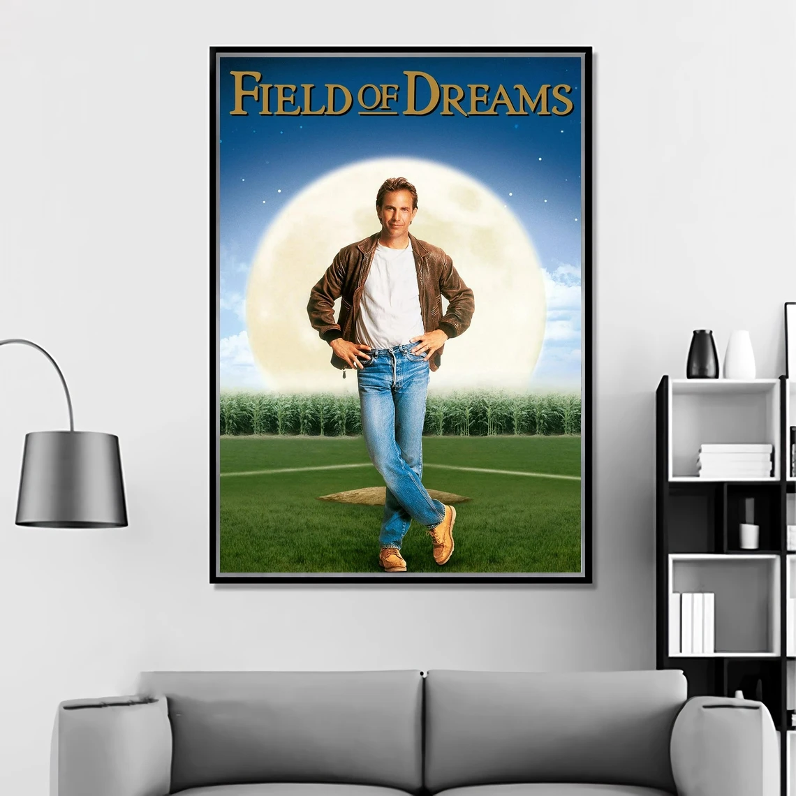 Field of Dreams (1989) Poster American Sports Fantasy Drama Film Kevin Costner Amy Madigan Jones Ray Liotta Movie Print Art Gift