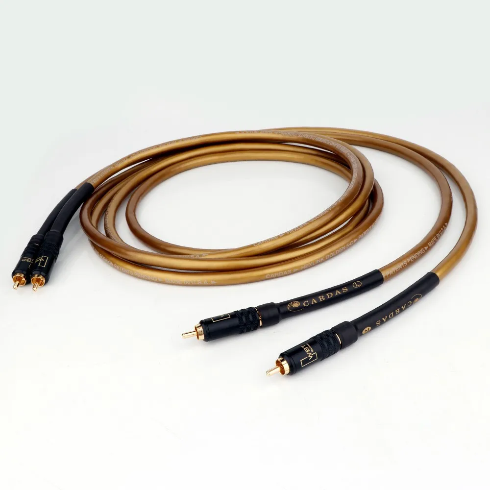 Усилитель мощности CARDAS Hexlink Goden Five 5-C Fever HiFi OCC Copper Audio CD, кабель RCA, удлинитель аудиокабеля со штепсельной вилкой WBT-0144