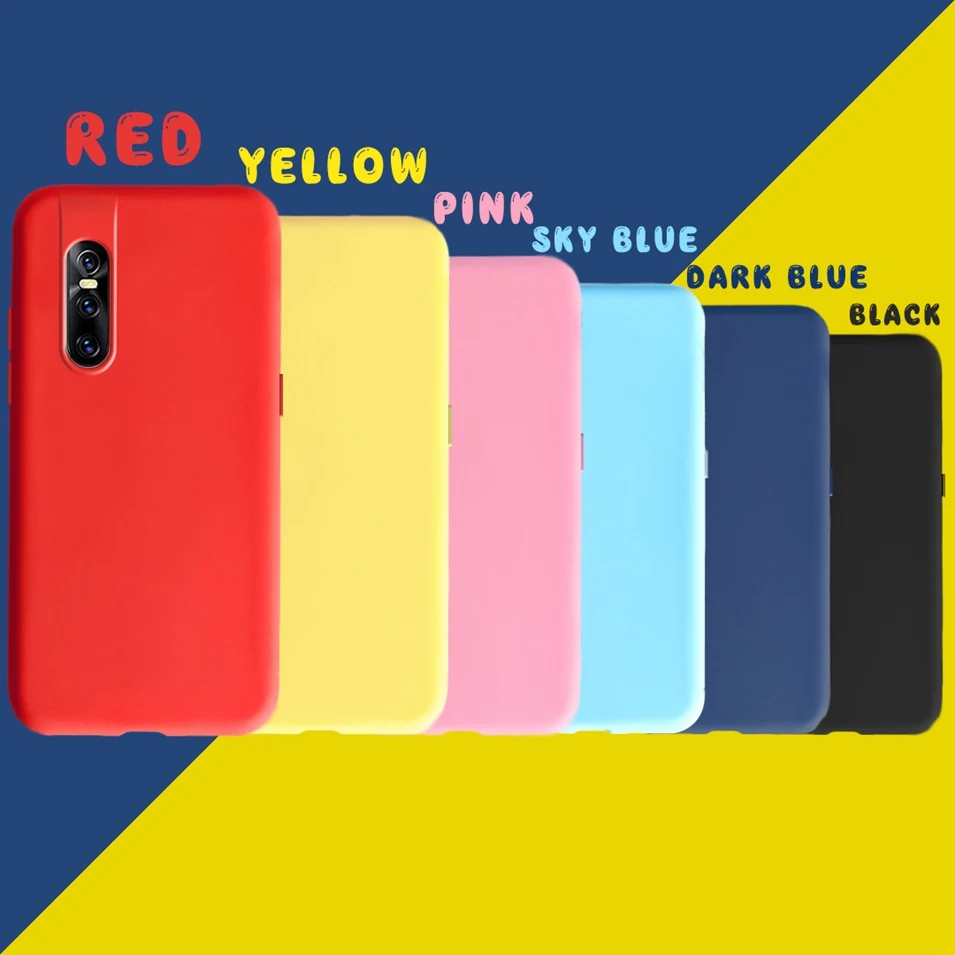 For Vivo V15 Pro Case Silicone Liquid Phone Case For Vivo V15 V 15 Pro 1818 1819 Back Cover Candy TPU Soft Covers Coque Bumper