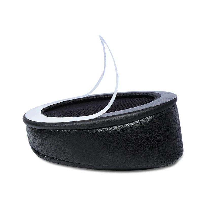 Almohadilla para auriculares para juegos, funda de cojín de repuesto negra transpirable para Audeze LCD2 LCD3 LCD4Z LCD-XC MX4, 1 par