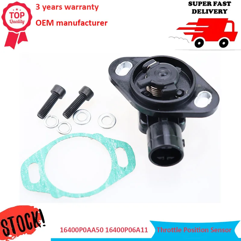 16400P06A11 Front Throttle Position Sensor For Honda Accord Civic CR-V CRX Prelude Acura Integra TPS 16400P0AA50 911753