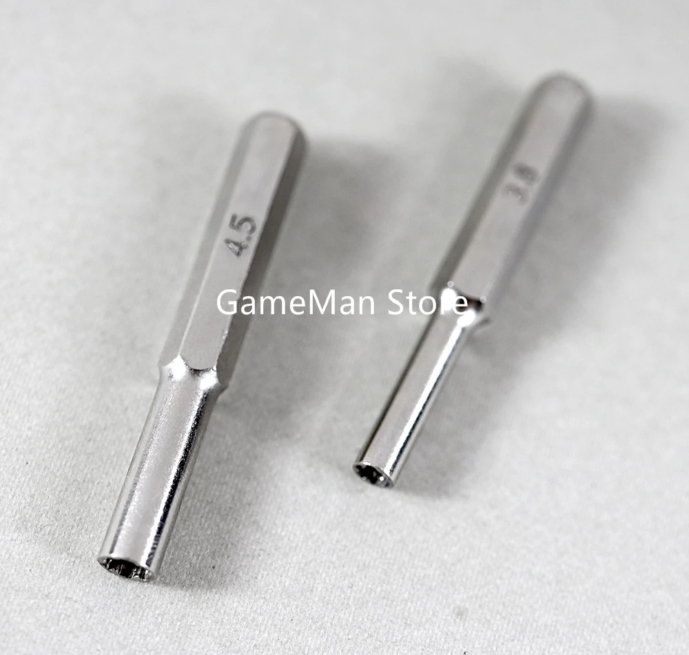 20pairs=40pcs 3.8mm and 4.5mm Gamebit Hex Tool Bit Screwdriver for N64 for NGC for SNES Console for SEGA Game Cartridge