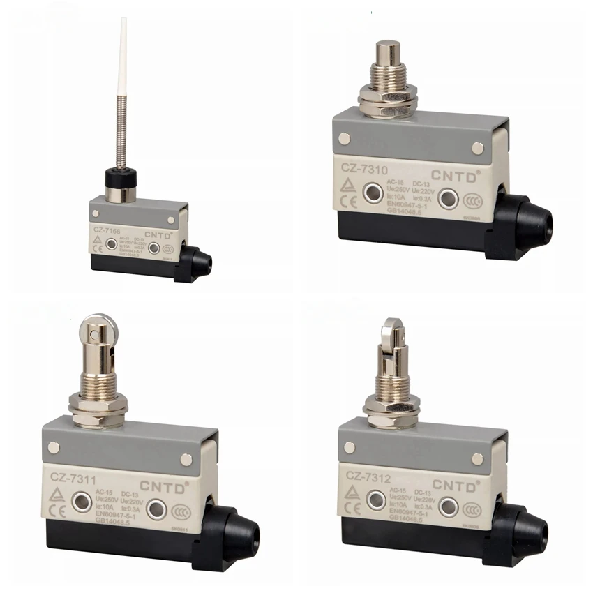 1pcs CNTD Micro Switch CZ-7 series Horizontal Limit Switch CZ-7166 CZ-7310 CZ-7311 CZ-7312