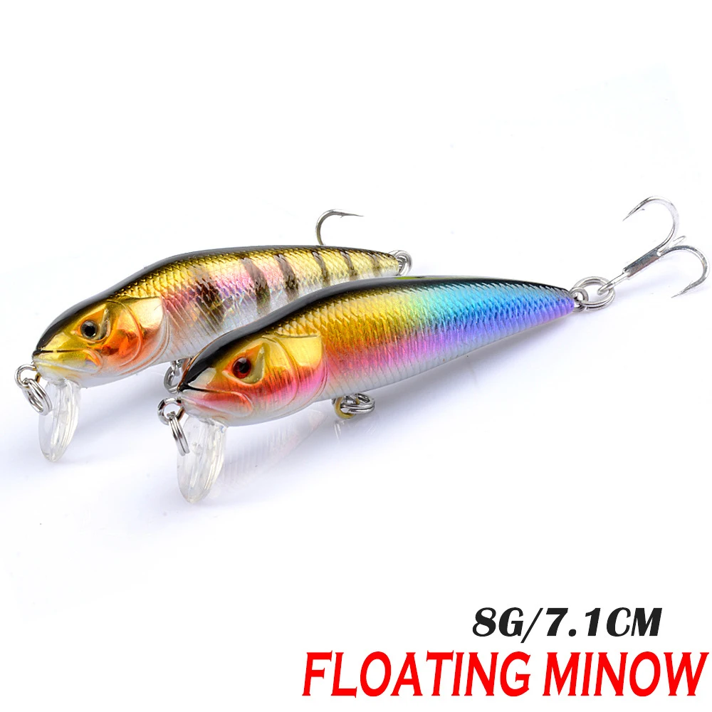 

Fishing Lures Float minow far throw 8G/ 7.1cm, Lure Fishing bait