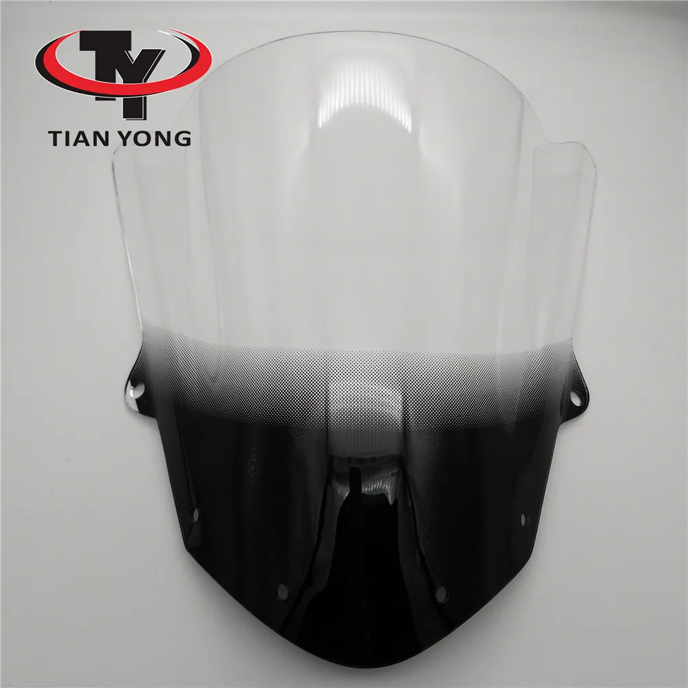 Motorcycle For Kawasaki ZX6R 2009-2010-2011-2012-2013-2014-2015-2016-2017 Smoke Clear Wind Deflectore Windscreen Windshield