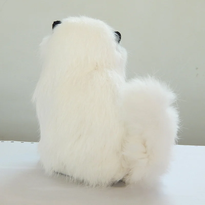LSimulation plush cat crouching animal models handmade realistic cat dolls children plush toys home decoration