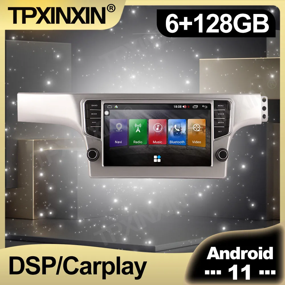 128GB Android 11 CarPlay Bluetooth 5 Car Auto Radio For Volkswagen Lavida 2008 - 2014 Multimedia Video Player Navi Head Unit GPS