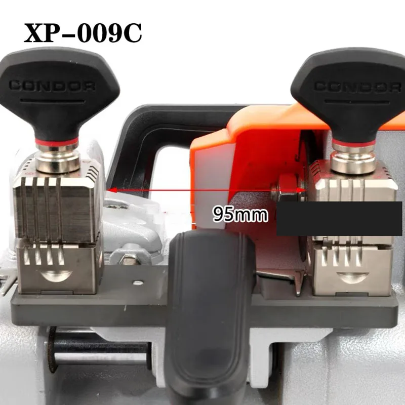 XP-009C Horizontal Key Machine Key Copy Portable Key Processing Machine Four-sided Turning Fixture End Milling Machine Factory