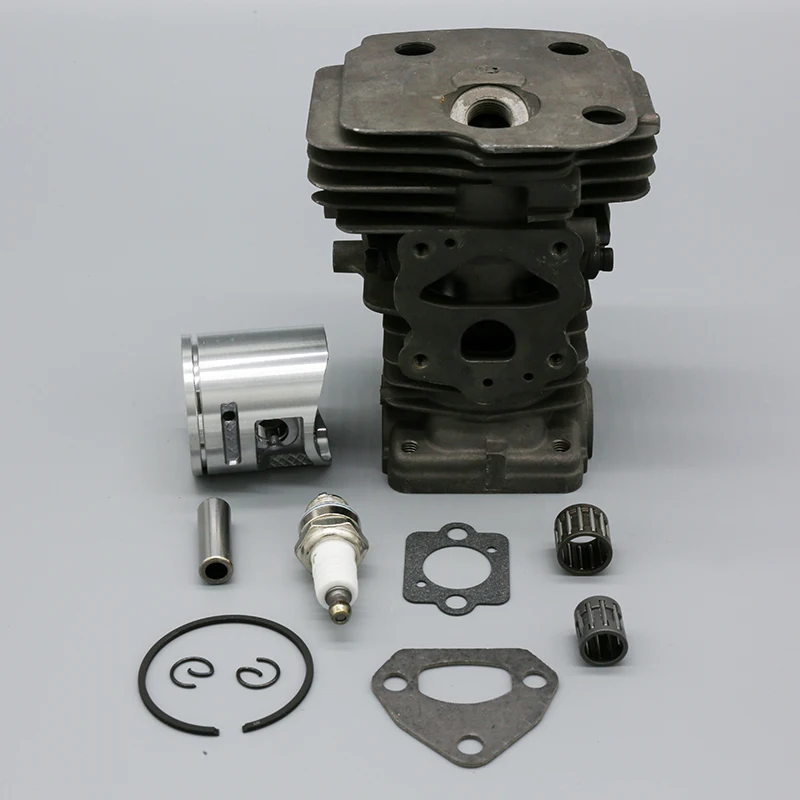 44 مللي متر و 42 مللي متر اسطوانة مجموعة كبّاس صالح ل HUSQVARNA 445 445e 450 450e Jonsered CS2250 CS2245 بالمنشار المحرك أجزاء المحرك 544119902