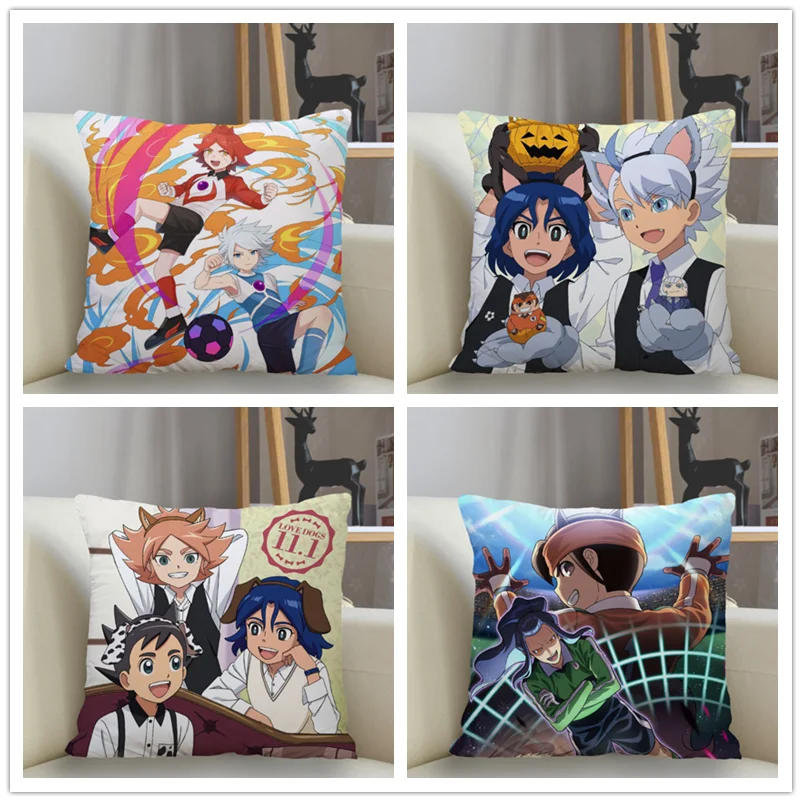 Musife New Custom Inazuma Eleven Pillowcase Sofa Decorative Cushion Cover Pillowcase Home Decor Drop Shipping Wholesale