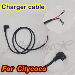 Charger power extension cableFor Citycoco Electric Scooter Chinese Halei  Parts Elbow Line