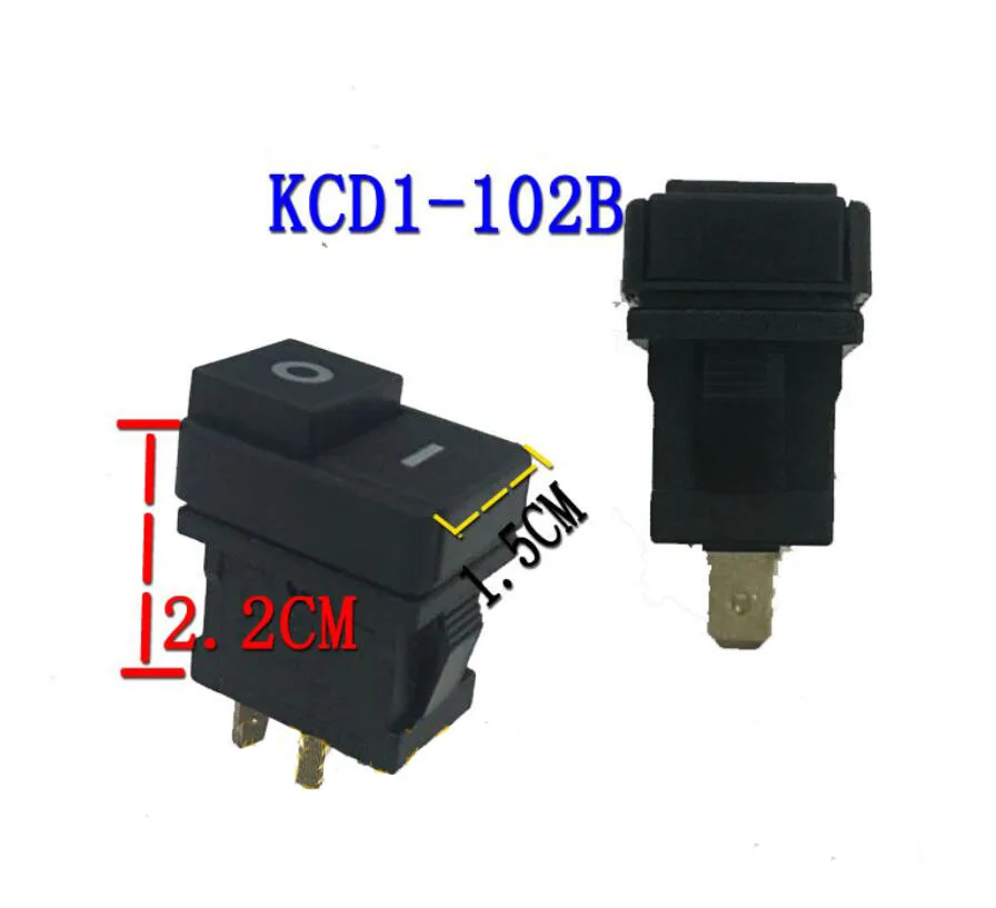 MYD925S/MYD926S Nước Phần Điện Đính Đá Công Tắc KCD1-102B