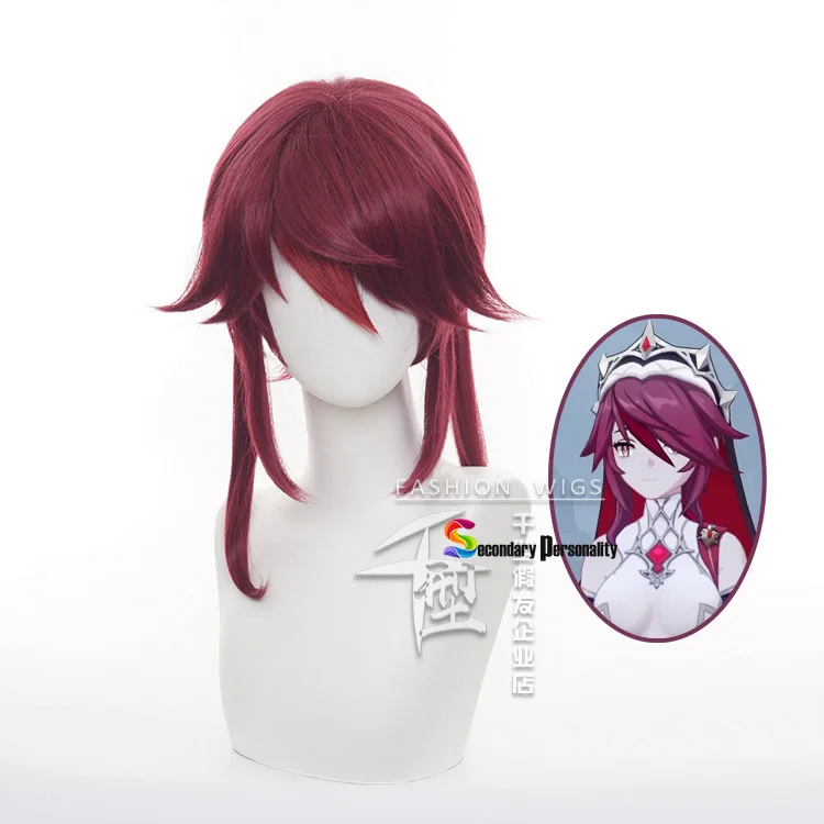 

Game Genshin Impact Rosaria Cosplay Wig Cosplay Hair Drop Shipping Free Wig Cap 2021 Anime Disfraz De Halloween Para Mujer