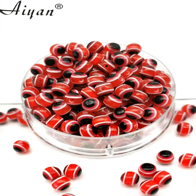 4mm  6mm   8mm  Round Resin Eye Beads Can Handmade  DIY  Into Bracelets And Necklaces Or  Earrings In Multiple Colors  Available