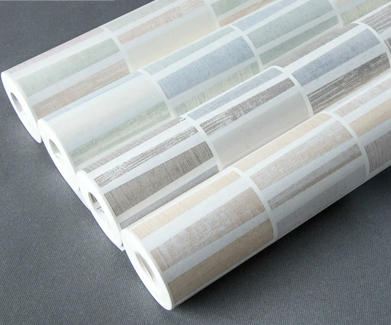 

Настенные нетканые обои в скандинавском стиле с простым геометрическим рисунком, абстрактные фоновые Настенные обои для телевизора в гостиную, креативное клетчатое украшение