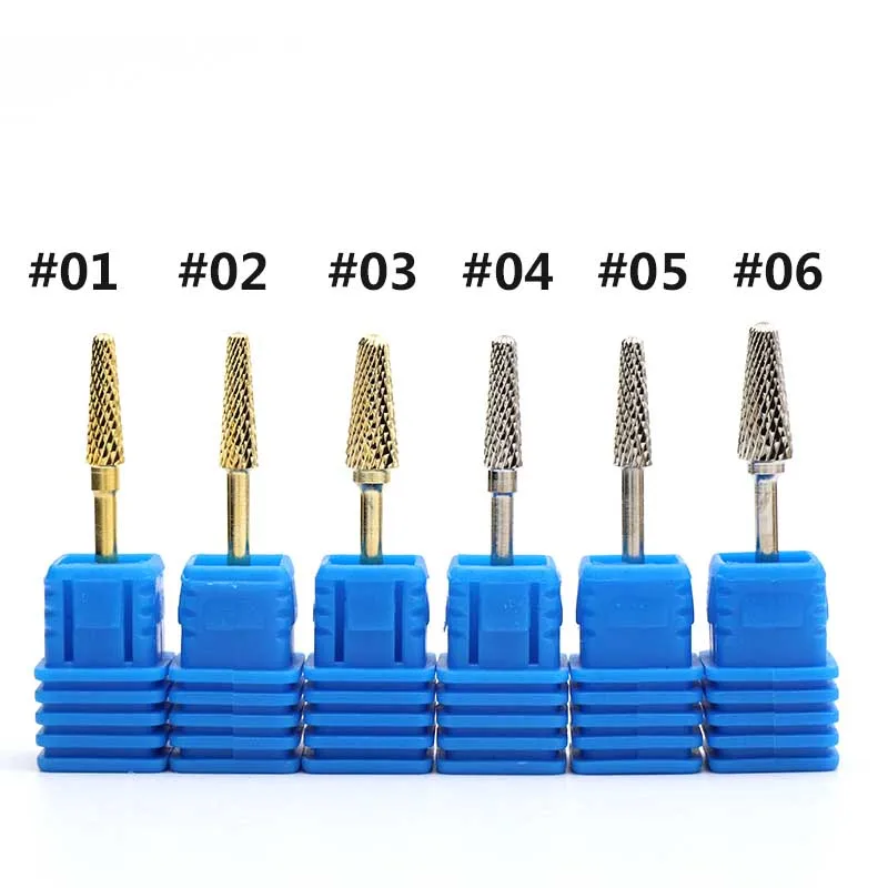 1pcs 2.35mm Shank Tungsten Steel Nail Grinding Head Plating Grinding Machine Dedicated Sander Drill Bit Polishing Electric Tools