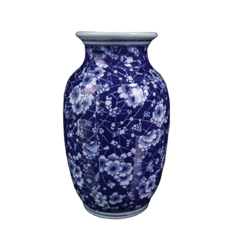 

Chinese Old Porcelain Blue And White Ice Plum Vase