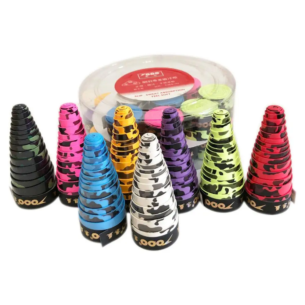 30pcs/Lot Camouflage tacky feel pro overgrip