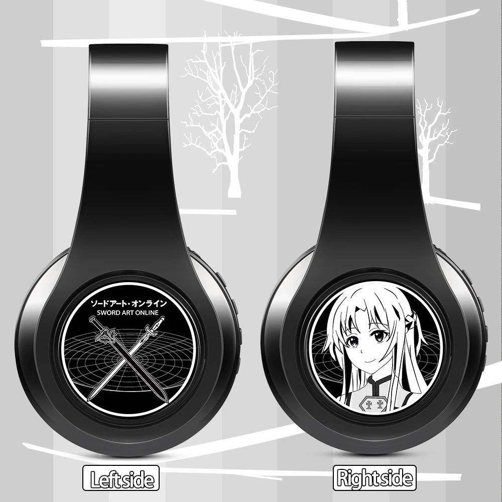 Đồ Chơi Cosplay Anime Sao Kiếm Đồ Chơi Làm Đẹp Yuuki Asuna Bluetooth Không Dây Trên Đầu Thể Thao Di Động Điện Thoại Tai Nghe Có FM