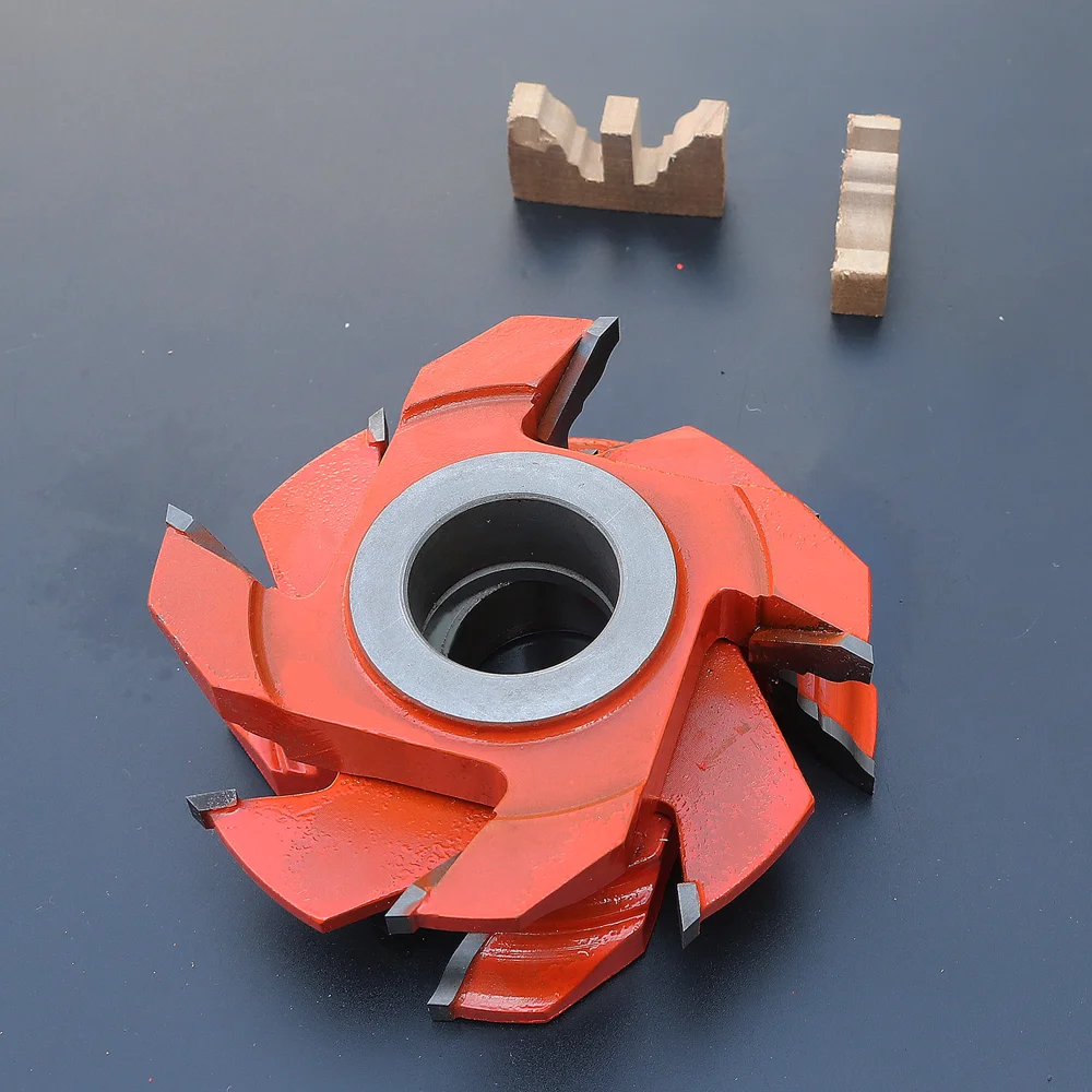 Imagem -02 - Combinado Spindle Shaper Cortador Cabeça para Porta Frame Moldagem Máquinas Moldador Fresa de Madeira Pcs