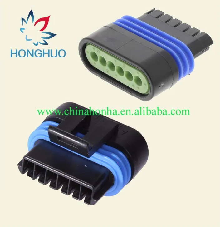 

6 pin/way Automotive waterproof connector female Electronic accelerator pedal plug connectors 12066317 12162261