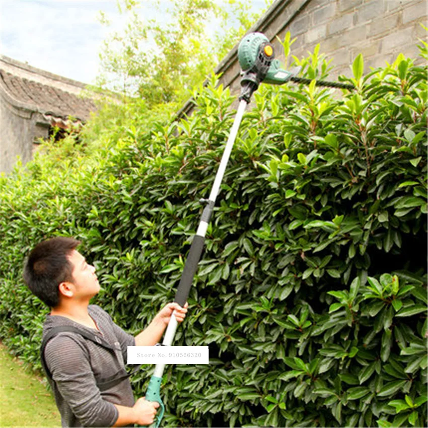 Electric High-altitude Pruning Shear Gardening High Branch Saw Household Telescopic Hedge Trimmer AC220V 450W 1600rpm