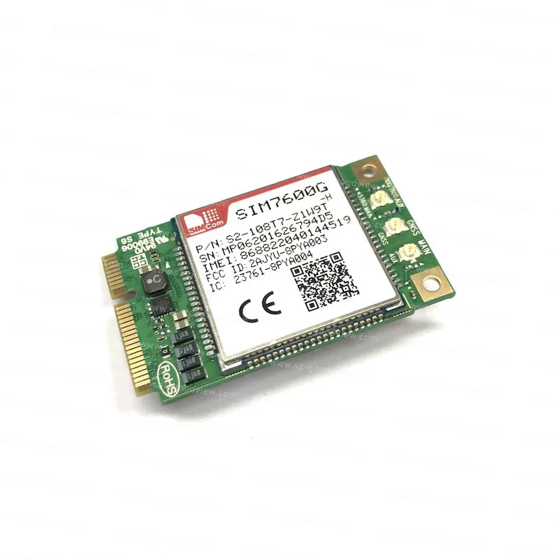 Módulo simcom SIM7600G-H pcie lte cat4
