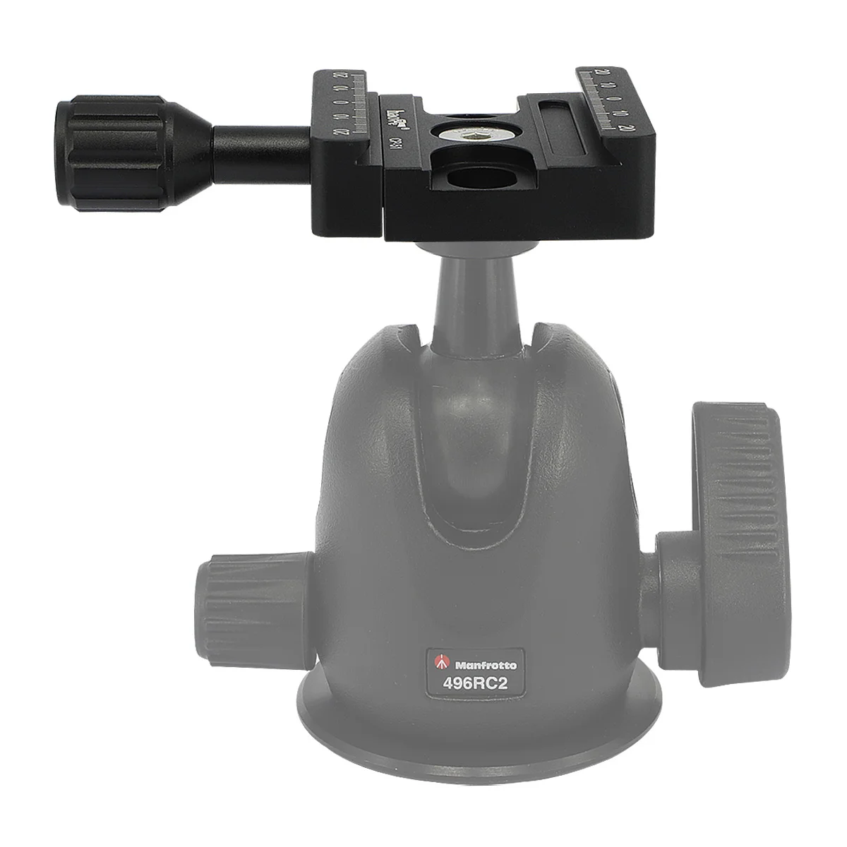 Haoge Boss Adapter Konverter + CP-51 Klemme passend für Arca für Bogen Manfrotto Kopf RC2 System – Detail 12