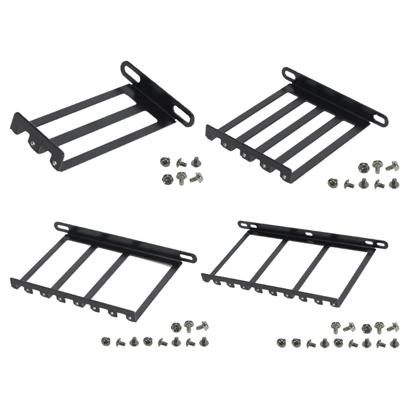 Metal Graphics VGA Card Bracket Holder Side Converted Computer Radiator Support A/V Video Game Cable Expansion Bracket