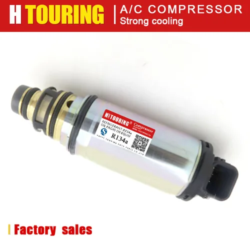 Imagen 2 del producto Válvula de control de compresor de CA solenoide eléctrico VCS14EC para Renault Clio IV 7R 4 1,2 1,5 926000217 R Z 0012607 E 926000217   Z 0012607 A