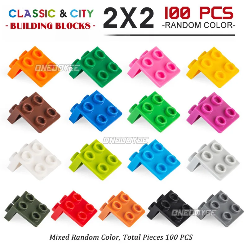 

2x2 Building Blocks City DIY Bricks Small Particle High BrickBuilding Block Parts Blocks Compatible With Creative Gift 100-500