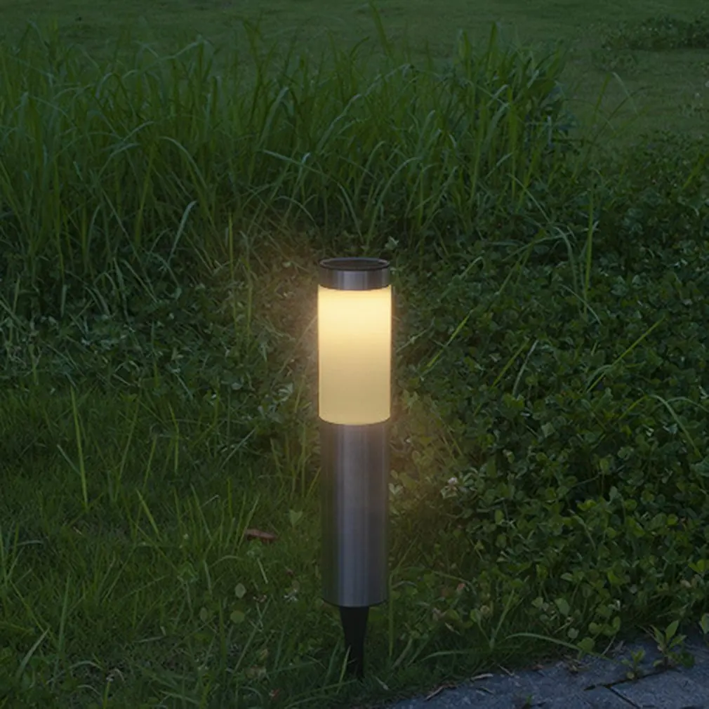 Epoxy Outdoor Courtyard Cylindrical Long Cylindrical Shape Built-in 1000MAH Battery For Lighting Durable Light